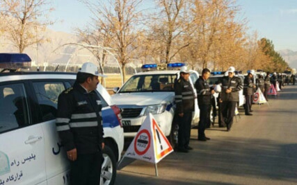 طرح زمستانی پلیس راه استان کرمانشاه آغاز شد