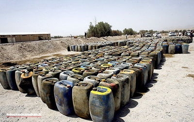 کشف بیش از ۴۳ هزار لیتر سوخت قاچاق در کرمانشاه 