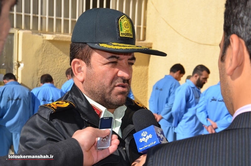 دستگیری ۳۰ نفر از اراذل و اوباش کرمانشاه