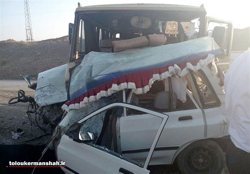 ۷۰ درصد تصادفات برون شهری کرمانشاه را خودروهای سواری رقم می زنند