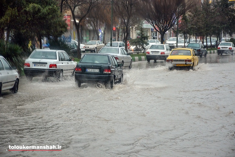 ۲۴ ساعت بارندگی در راه کرمانشاه