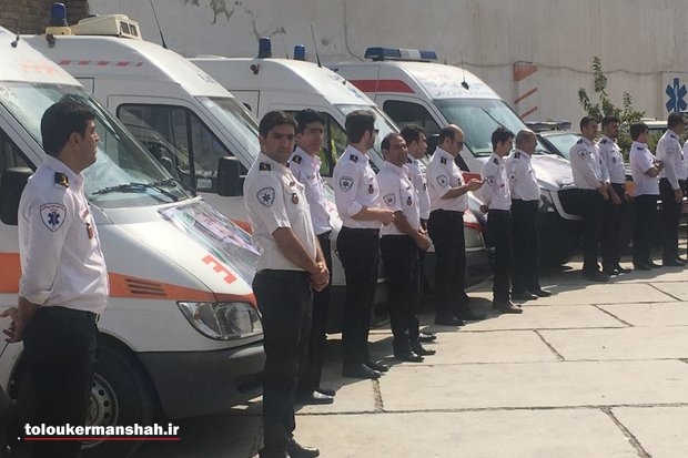انجام ۳۵ هزار ماموریت اورژانسی در کرمانشاه