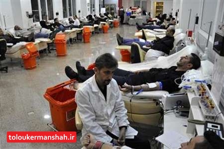 اهدا  بیش ۳۸هزار واحد خون در کرمانشاه