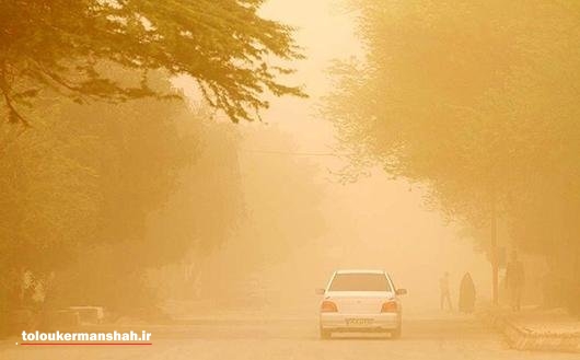 گرد و غبار ۱۱ روز هوای کرمانشاه را بلعید