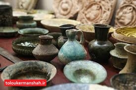 کشف ۴۷۴ قلم شی تاریخی در کرمانشاه