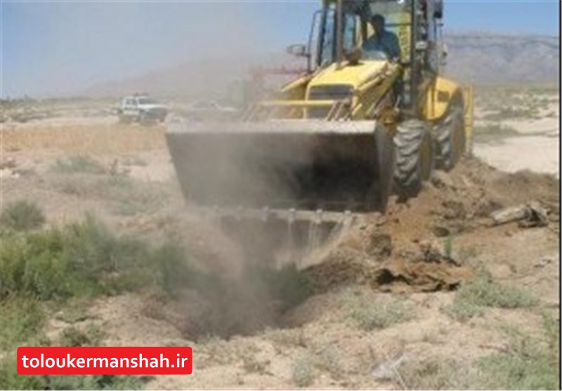 ۶۰۰۰ حلقه چاه غیرمجاز آب در استان کرمانشاه وجود دارد