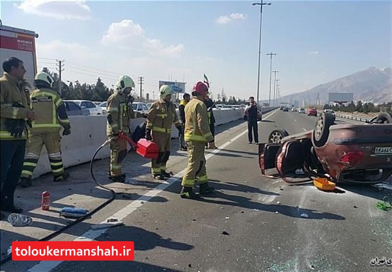 سرعت غیرمجاز علت ۴۰ درصد تصادفات در جاده‌های کرمانشاه است