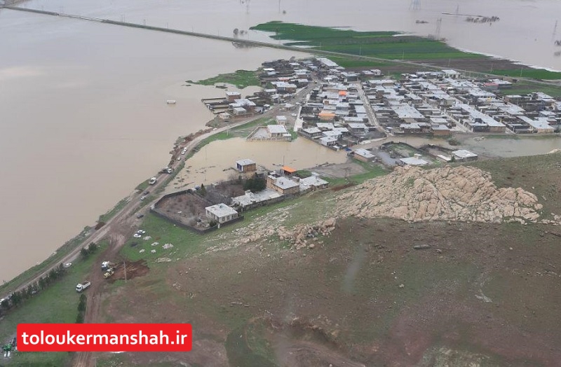 آب آشامیدنی ۱۸ روستای کرمانشاه همچنان قطع است