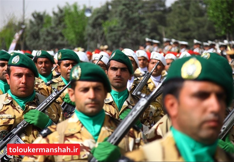 رژه روز ارتش در کرمانشاه برگزار شد