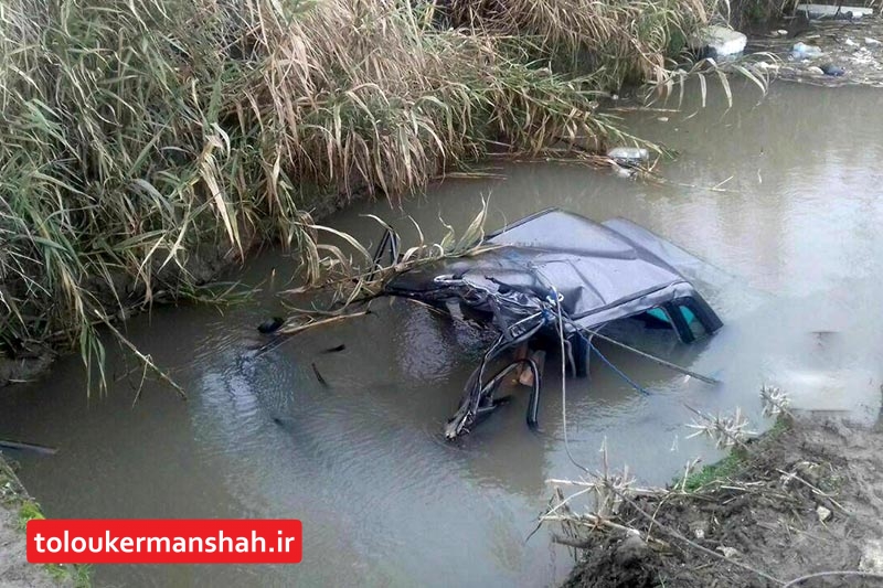 سقوط پراید به داخل رودخانه در کردستان سه کشته برجا گذاشت