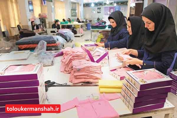 اشتغال ۴۰۰۰ نفری تولیدی‌های پوشاک کرمانشاه در خطر است