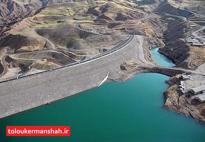 ۹۰ درصد ظرفیت سدهای استان کرمانشاه پر شده است