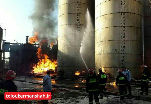 دستور دادستان کرمانشاه جهت تشکیل پرونده درباره علت وقوع حادثه آتش سوزی پالایشگاهی در کرمانشاه