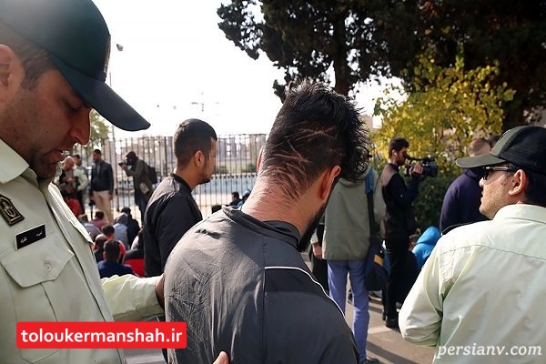 دو نفر اراذل و اوباش کرمانشاه دستگیر شدند