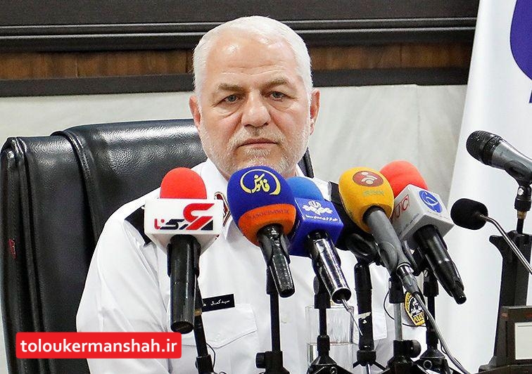 رئیس پلیس راهور ناجا به کرمانشاه سفر می کند