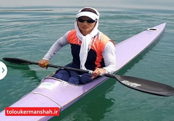 بانوی قایقران کرمانشاهی مدال نقره مسابقات آزمایشی المپیک توکیو را کسب کرد