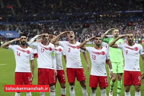 شادمانی بحث برانگیز تیم فوتبال ترکیه؛ این بار در پاریس (+عکس)