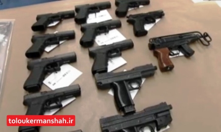 کشف دو محموله اسلحه قاچاق در مرز‌های غربی کشور