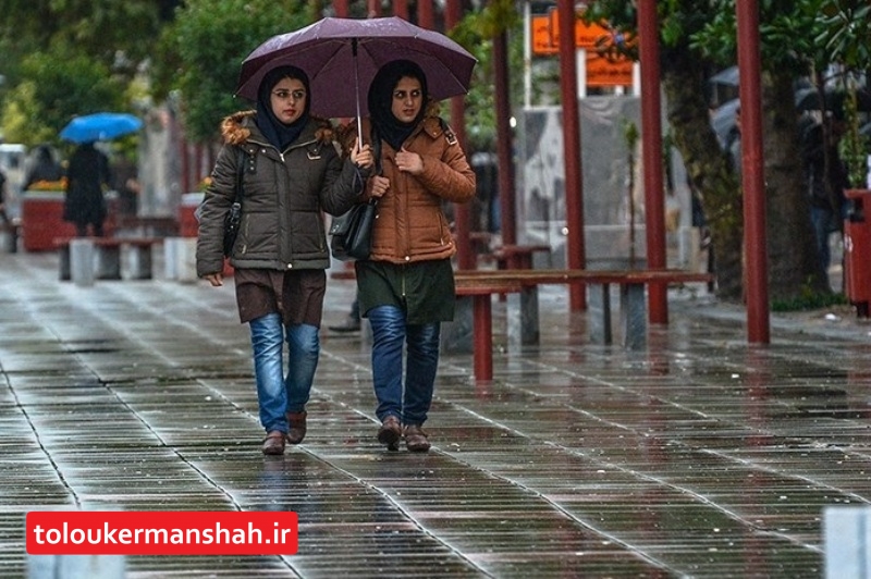 ورود سامانه بارشی به جو استان کرمانشاه