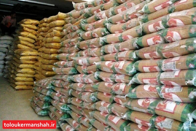 ۳۹ تن برنج احتکار شده در کرمانشاه کشف شد