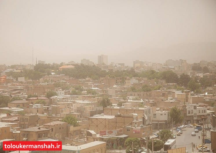 هوای ۳ شهر کرمانشاه در وضعیت ناسالم قرار گرفت