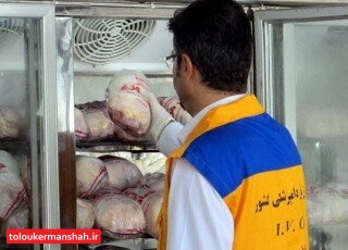 ۱۱ تن فرآورده خام دامی غیر بهداشتی در کرمانشاه معدوم شد