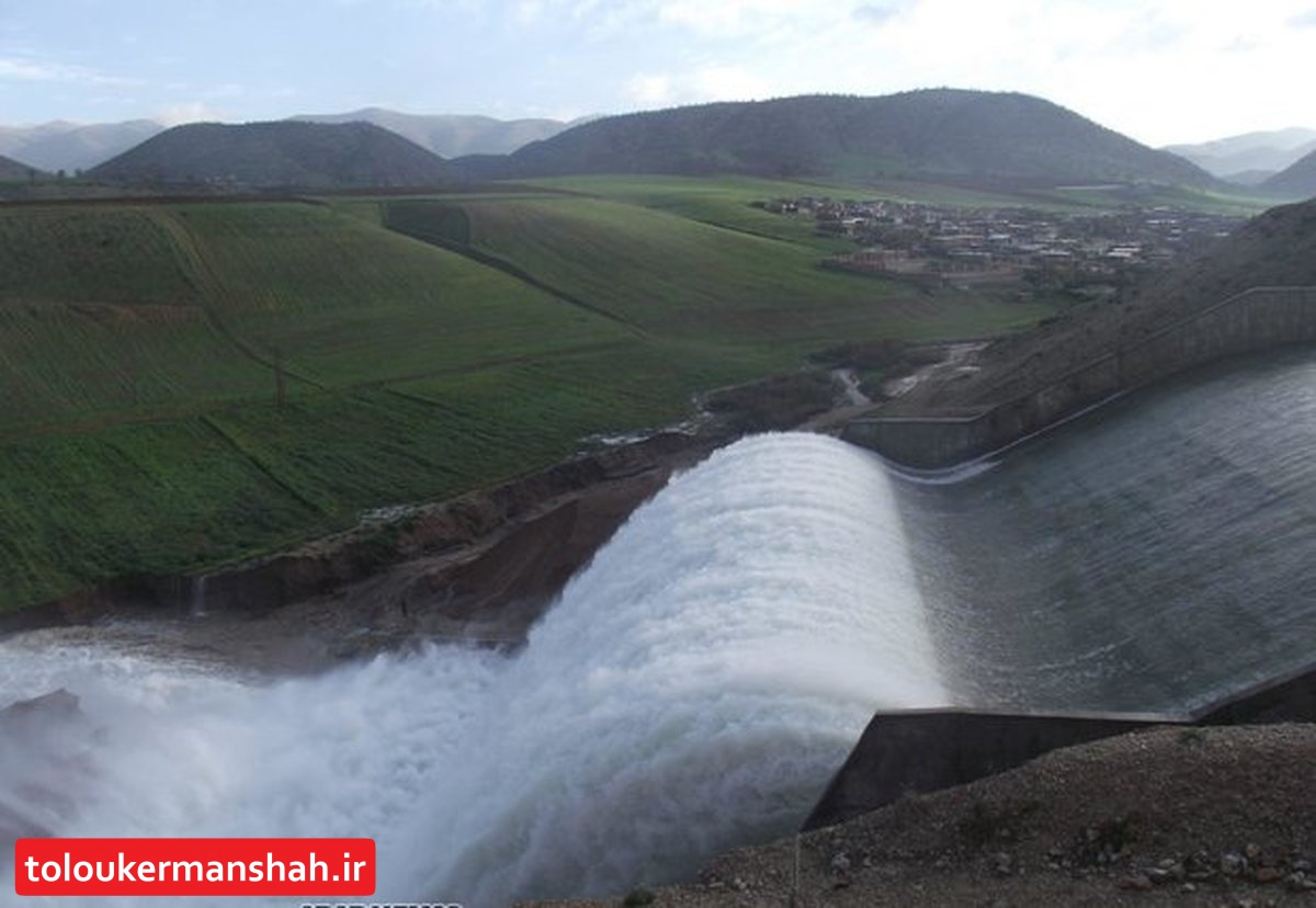 کاهش حجم آب ذخیره شده در سد‌های استان کرمانشاه