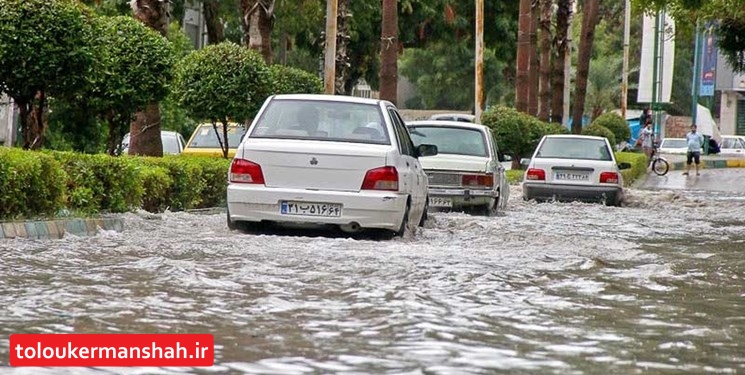 خودنمایی زمستان در اولین روز اسفند در کرمانشاه/ بارش‌ها تا فردا ادامه دارد