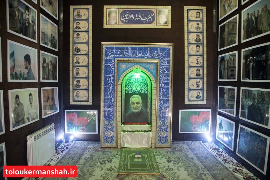 افتتاح اولین “یادمان دائمی “شهید سلیمانی”