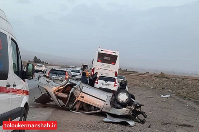 ۴۷ کشته و ۹۰۰ زخمی حاصل یک ماه “رانندگی” در جاده‌های کرمانشاه!