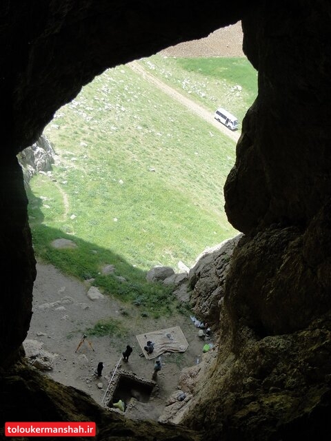 کشف مهم باستان شناسی در “غار گلیمگوش” کرمانشاه 