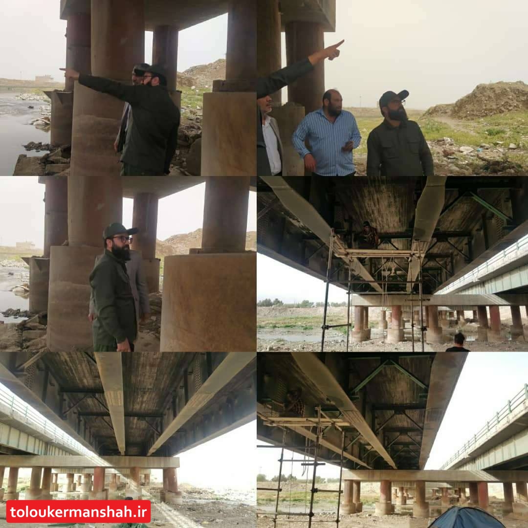 عملیات ترمیم و مقاوم‌سازی پل قره‌سو به زودی به پایان می‌رسد