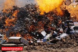 کشف و معدوم سازی ۳ تن کنسروجات فاسد در کرمانشاه