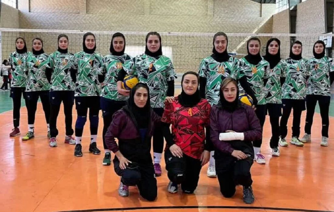 والیبال کرمانشاه در یک هشتم نهایی رقابت‌های لیگ دسته اول بانوان کشور
