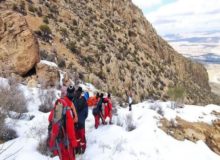 آغاز عملیات انتقال پیکر کوهنورد کرمانشاهی از ارتفاعات “پرآو”