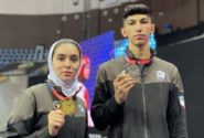 تکواندوکاران کرمانشاهی مدال طلا و نقره مسابقات آزاد امارات را کسب کردند