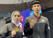 تکواندوکاران کرمانشاهی مدال طلا و نقره مسابقات آزاد امارات را کسب کردند