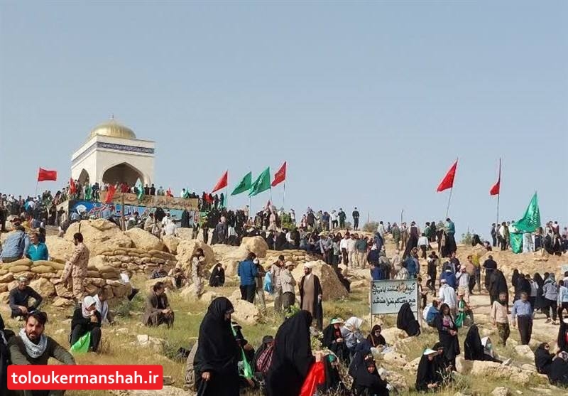 خدمات رسانی سازمان حمل و نقل مسافر شهرداری کرمانشاه به زائران بازی‌دراز