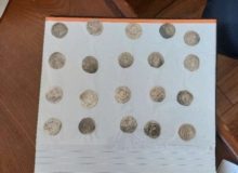 کشف ۳۹۳ عدد سکه تاریخی در کرمانشاه