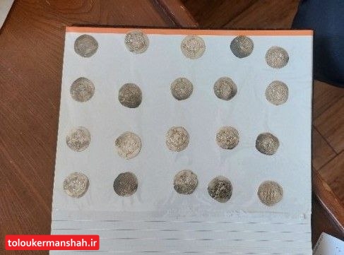 کشف ۳۹۳ عدد سکه تاریخی در کرمانشاه