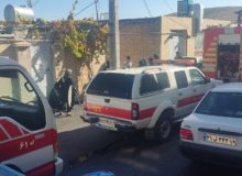 حریق یک منزل مسکونی در کرمانشاه ۲ مصدوم برجای گذاشت