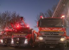 ۶۸۰ عملیات امدادی امسال توسط آتش‌نشانی کرمانشاه انجام شد