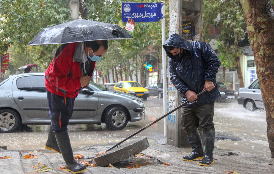 شبکه فاضلاب کرمانشاه ظرفیت جمع‌آوری کامل روان آب‌ها را ندارد