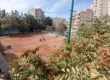 مسابقات تنیس بانوان کرمانشاه در هفته تربیتبدنی و ورزش برگزار شد