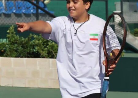 امیرحسین حسنی تنها نماینده پسران ایران در تنیس سطح اول آسیا