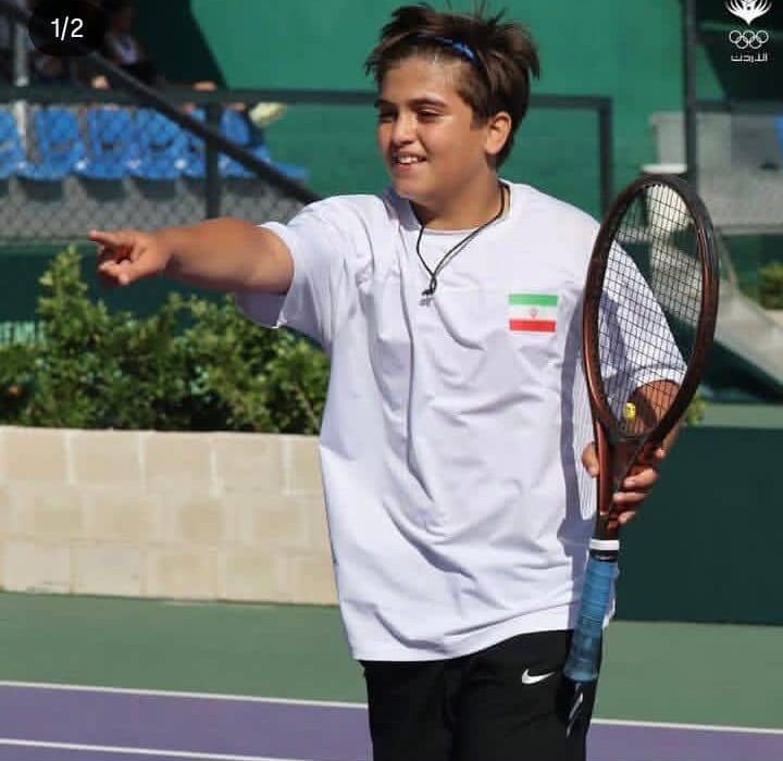 امیرحسین حسنی تنها نماینده پسران ایران در تنیس سطح اول آسیا