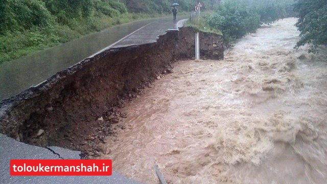 سیلاب حدود ۲۱ میلیارد تومان خسارت به قصرشیرین وارد کرد