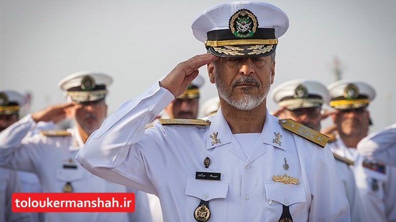 دریادار سیاری به منظور بازدید از مرزهای غربی وارد کرمانشاه شد