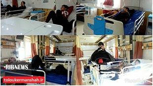 گازگرفتگی ۱۵ عضو تیم فوتسال کرمانشاه در ازنا
