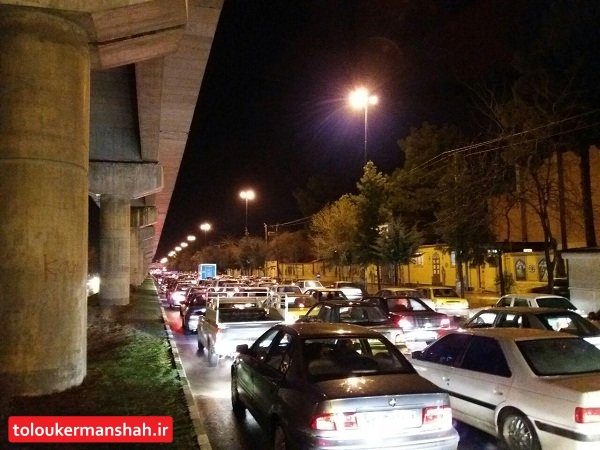 جان باختن عابر پیاده در کرمانشاه پس از برخورد با خودروی سمند